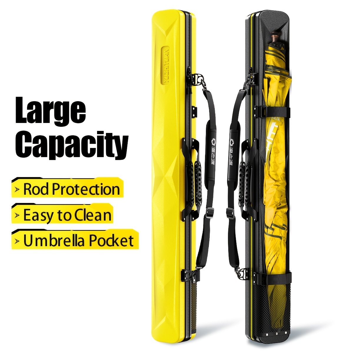 Fishing Rod Fly - Sac de transport rigide pour canne