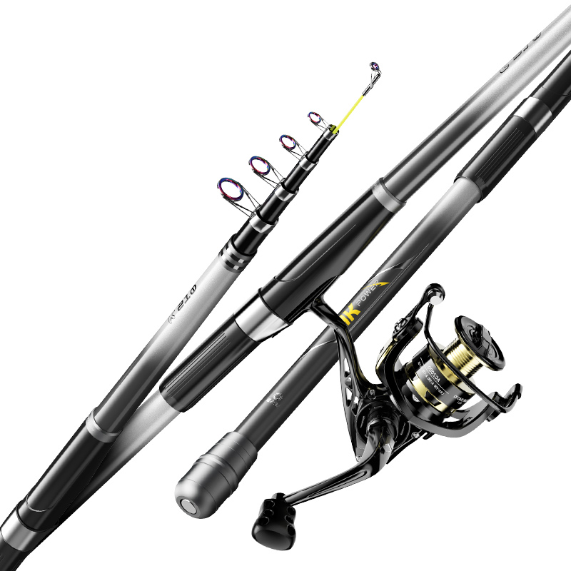 Fishing Rod Surf - Canne à pêche télescopique en fibre