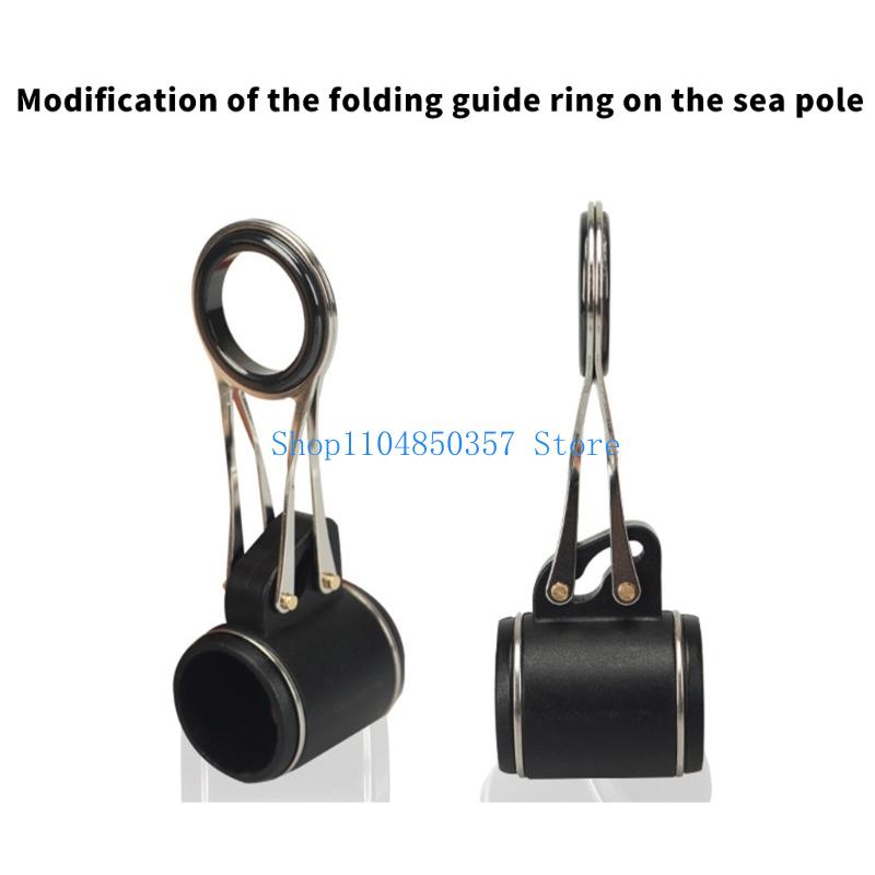 Fishing Rod Tip Replacement - Anneaux de guidage pliables et résistants