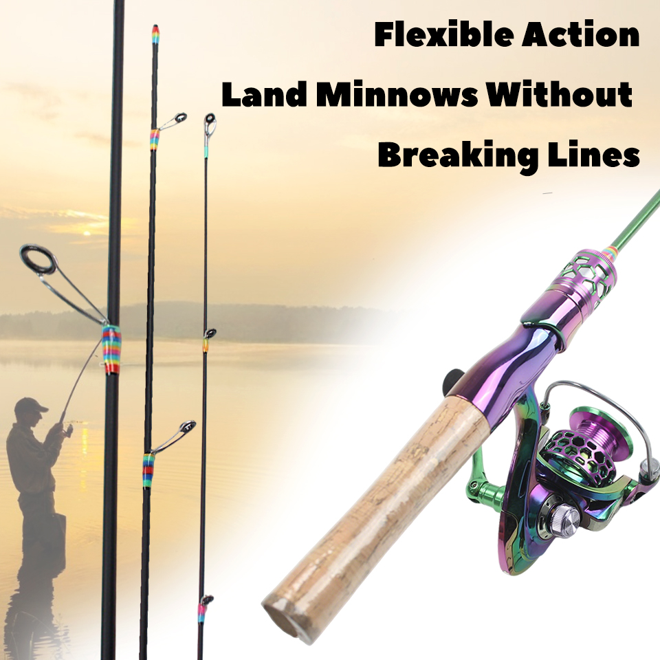 Fishing Rod Carbon Fiber - Canne à pêche à quatre sections,