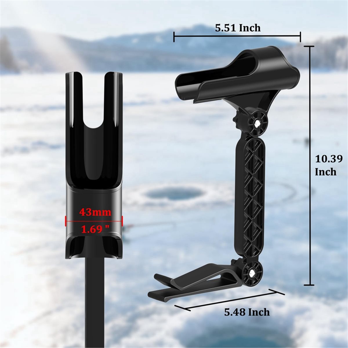 POPULAR - Lot de 2 supports de - Fishing Rod Holder avis et prix