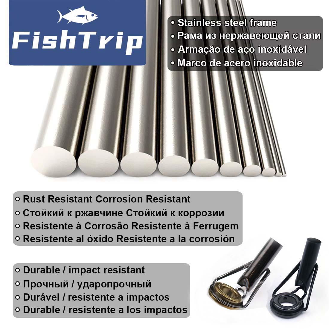 FishTrip – Kit de réparation d - Fishing Rod Tip Replacement avis et prix
