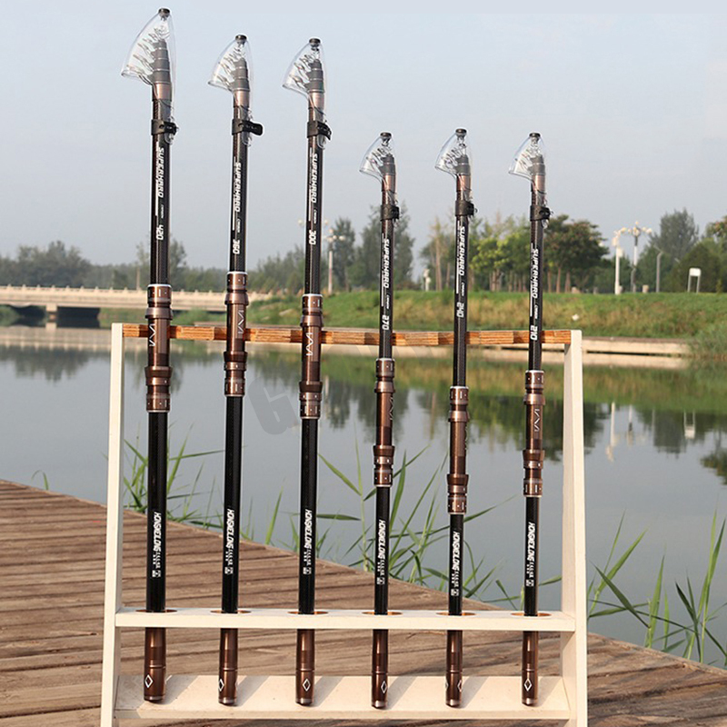 Canne à pêche télescopique en  - Fishing Rod Surf avis et prix