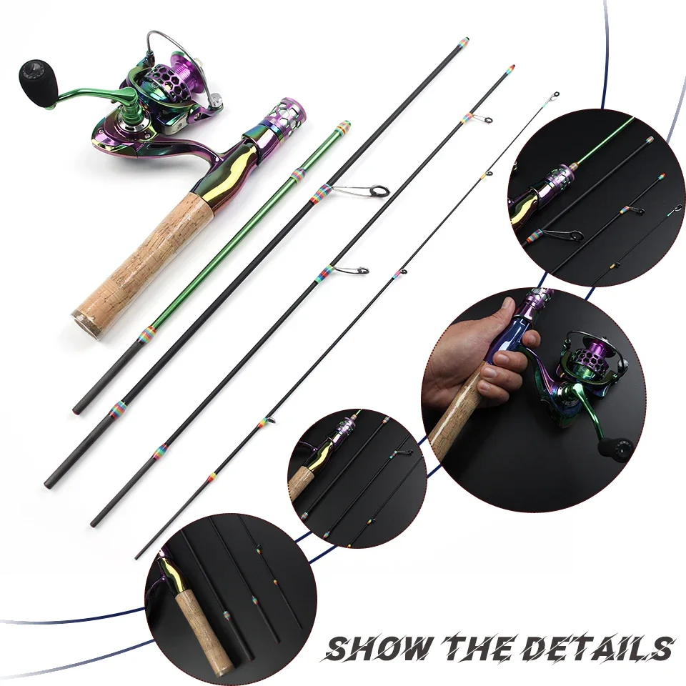 Canne à pêche à quatre section - Fishing Rod Carbon Fiber avis et prix